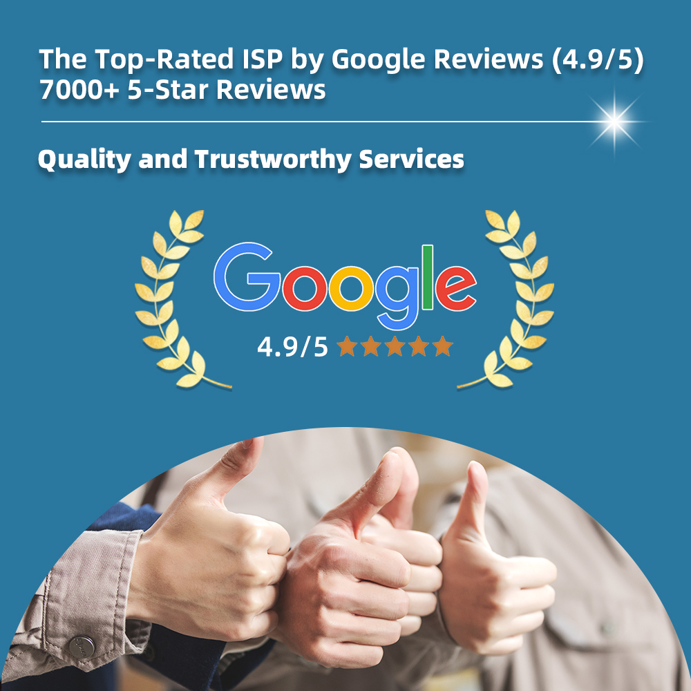 Google Top Rate ISP Occom