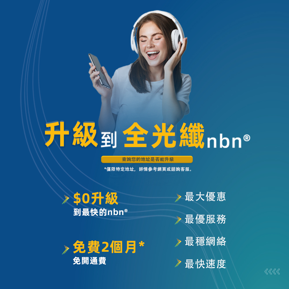 NBN FTTP光纖升級 澳世網絡