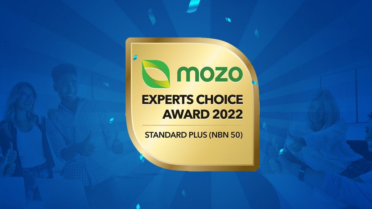 NBN Mozo Experts Choice Award