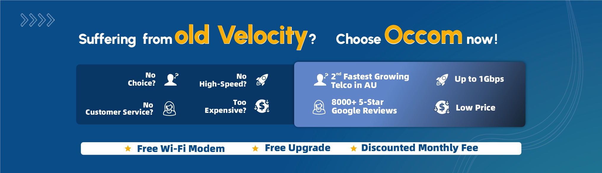 Telstra Velocity Occom