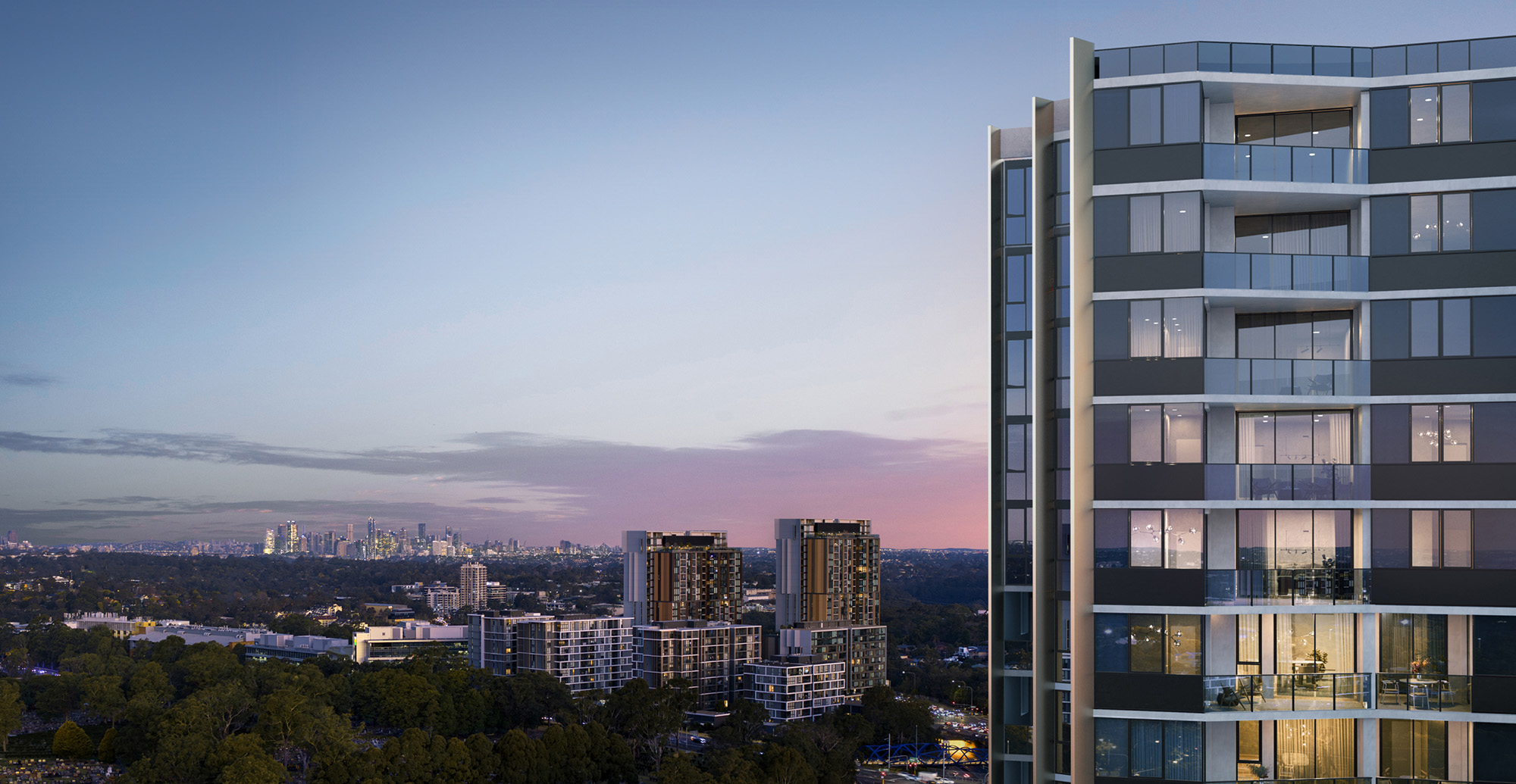 The Macquarie Collection apartments in Macquarie Park