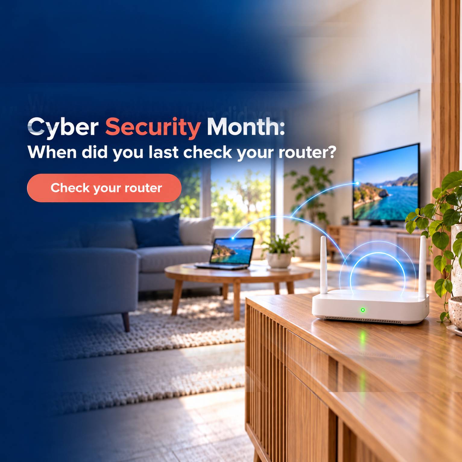 Cyber security month router check